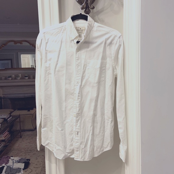 **2/$25**American eagle cotton button down XS - Picture 1 of 2